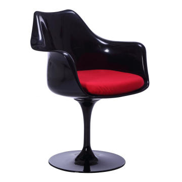 plastic dining tulip armrest chair replica